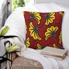 African Ankara Wax Print Square Pillowcase Cushion Cover Pillow Case Throw Pillow Cover for Home Bedroom Car