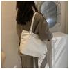 Bag Women's Autumn New Handbag Commuter Large-capacity Shoulder Bag Simple Solid Color Small Fresh Tote Bag