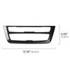 For BMW F30 F31 F34 3GT F32 F33 F36 Center Console CD/Volume Knob Adjust Panel Cover Trim Accessories, Carbon Fiber ABS Sticker