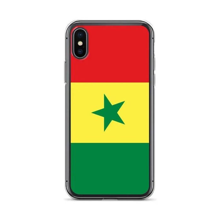 Coque Télephone Drapeau Sénégal - iPhone X