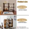 Acrylic Transparent Storage Rack Coffee Cups and Perfume Display Stand Cosmetics Storage Racks Bathroom and Bedroom Organizer