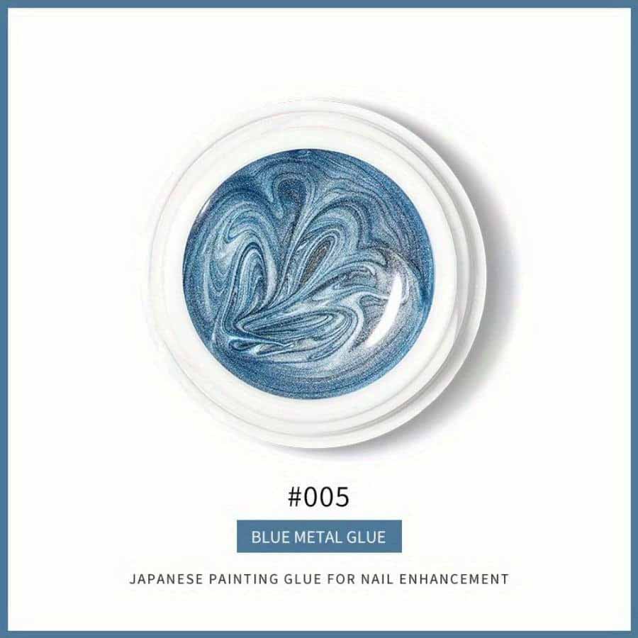 

Профессиональный гель для рисования линий для нейл-арта, гель-стрипер высокой плотности для дизайна краев, металлизированная фольга, зеркальный глиттер и хром, материалы для нейл-арта 5