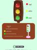 Large Red & Green Traffic Light Model for Kindergarten Educational Teaching Aids