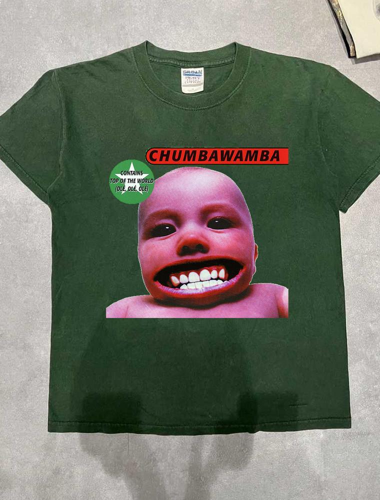 Chumbawamba Top Of The World Tubthumping T Shirt Full Size S-5XL Unisex T-Shirt L