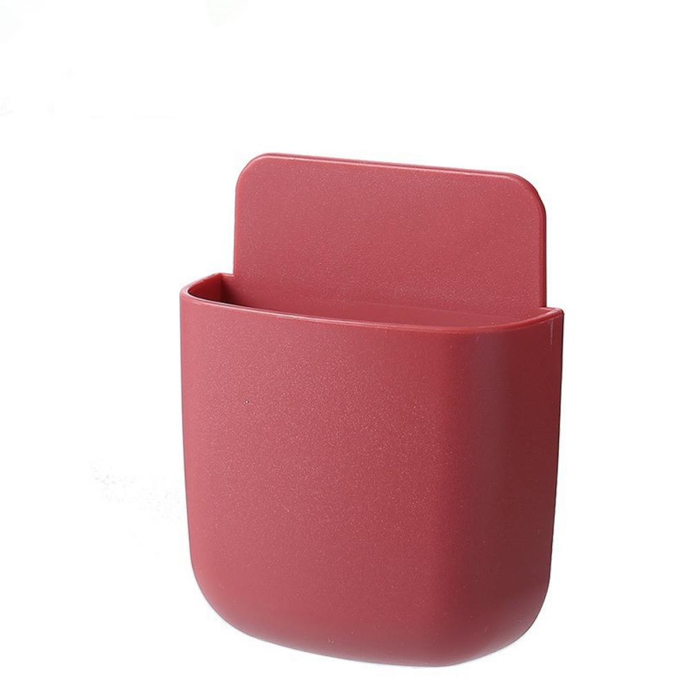 Foldable Wall-mounted Storage Box Plastic Mobile Phone Holder Air Conditioner TV Remote Control Storage Box,home Storage Table and Drawer Storage Box