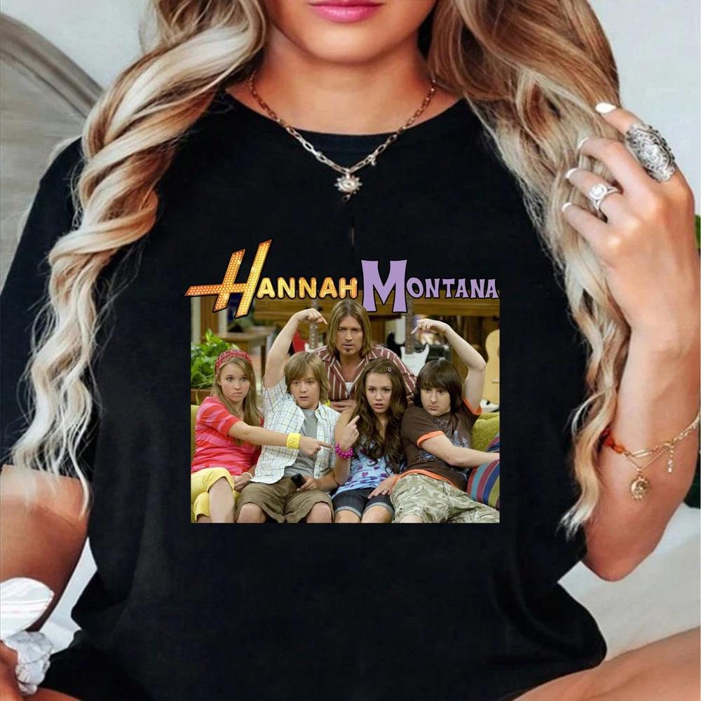 Funny Hannah Montana Tshirt Hannah Montana Casts Tee 20 Years S