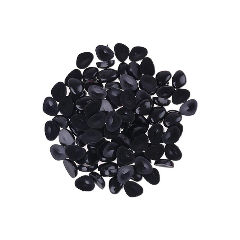 (100pcs) Multiple Sizes Fake Noses Acrylic for Doll Handworks and Craft Plastic Noses for Kids Gifts Making