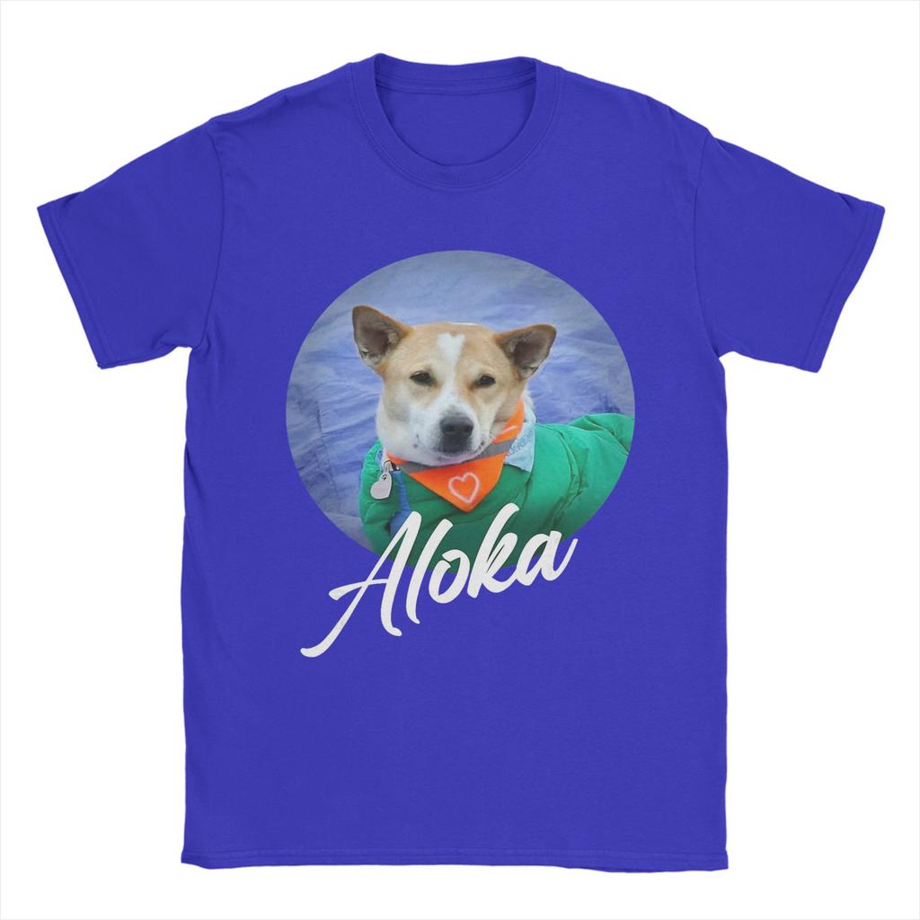 Aloka Der Marsch für den Frieden Mönch Hund Verbreitet Hoffnung Unisex Damen T-Shirt T-Shirts Kurzarm T-Shirt Baumwolle Geburtstagsgeschenk Kleidung
