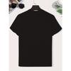 European Sizes Men's Summer Short-sleeved T-shirts, Fashionable and Trendy Printed Men's Bottoming Shirts, Male Teenagers' Summer Round Neck