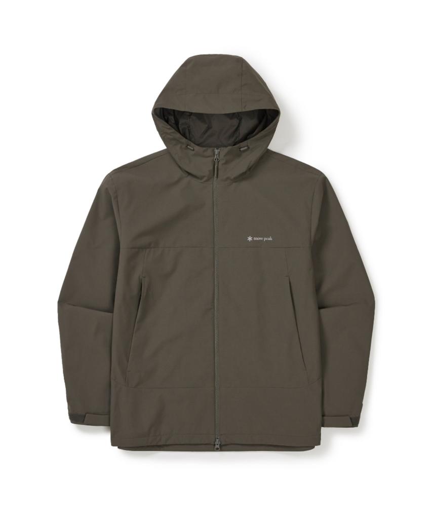 Snowpeak Apparel 2L Titanic Windbreaker (S25Fmtwb30) Dark Khaki