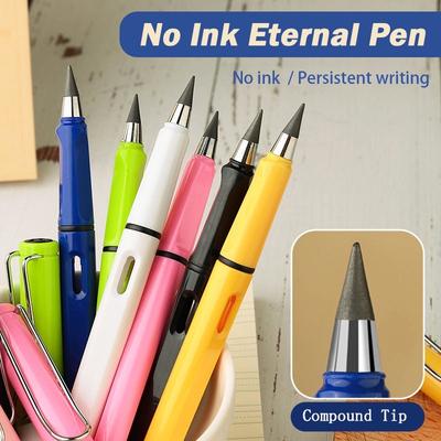 No Sharpening Erasable Not Easy To Break The Lead Write Endless Inkless Drawing Sketching HB Pencil Set