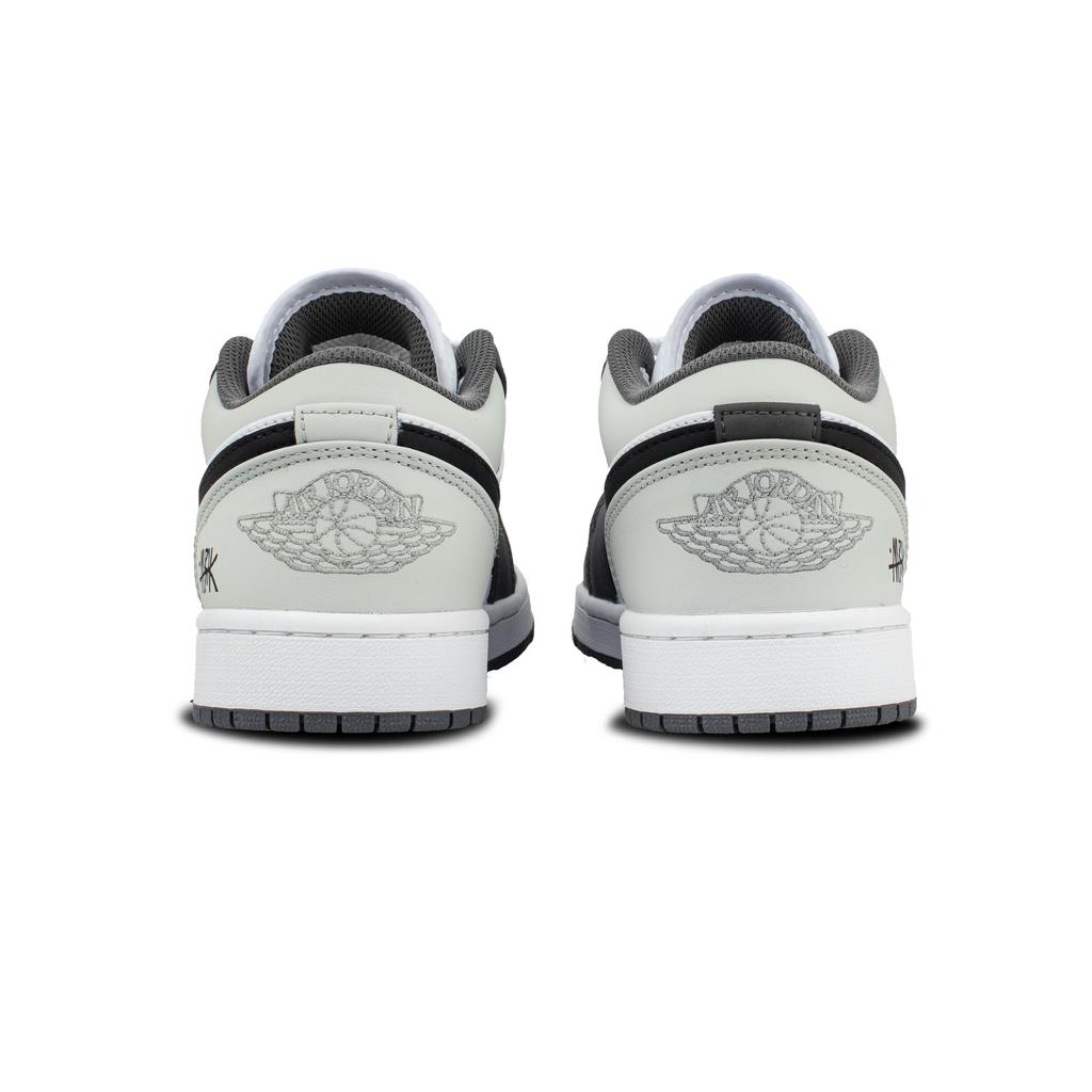 Jordan Air Jordan 1 Low Top Vintage Unisex Gray 553558-152(Team845-Box)