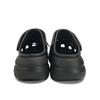 Crocs Crush Clog EVA Silver Thorn Butterfly Four-pointed Star Lock Buckle Fashionable Unique Sweet Cool Dark Clogs Unisex Black