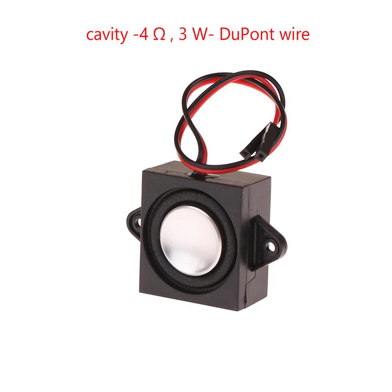 Mini Speaker 2831/3128 Cavity Speaker 3W 4/8 Ohm Full Range Bass Speaker Box Advertising Machine Speaker 2.0 Terminal