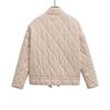 Giacca Trapuntata in Cotone da Donna Inverno 2024 - Moda Street Style, Cappotto a Maniche Lunghe