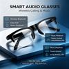 Smart Bluetooth Glasses Touch Control Hands-Free Calls Music Remote Camera Voice Assistant for Travel Sports Sunglasses 2026 New
