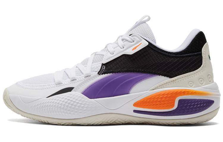 PUMA Court Rider I White Prism Violet 195634-02 38.5