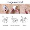 10Pcs Bathroom Transparent Wall Hooks Waterproof Oilproof Self Adhesive Hooks Reusable Seamless Hanging Hook Kitchen Hook
