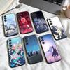 B-Blue Archive Anime The Animation  Phone Case For Samsung Galaxy A73,A72,A71,A70,A53,A52,A51,Others Soft Black Shell