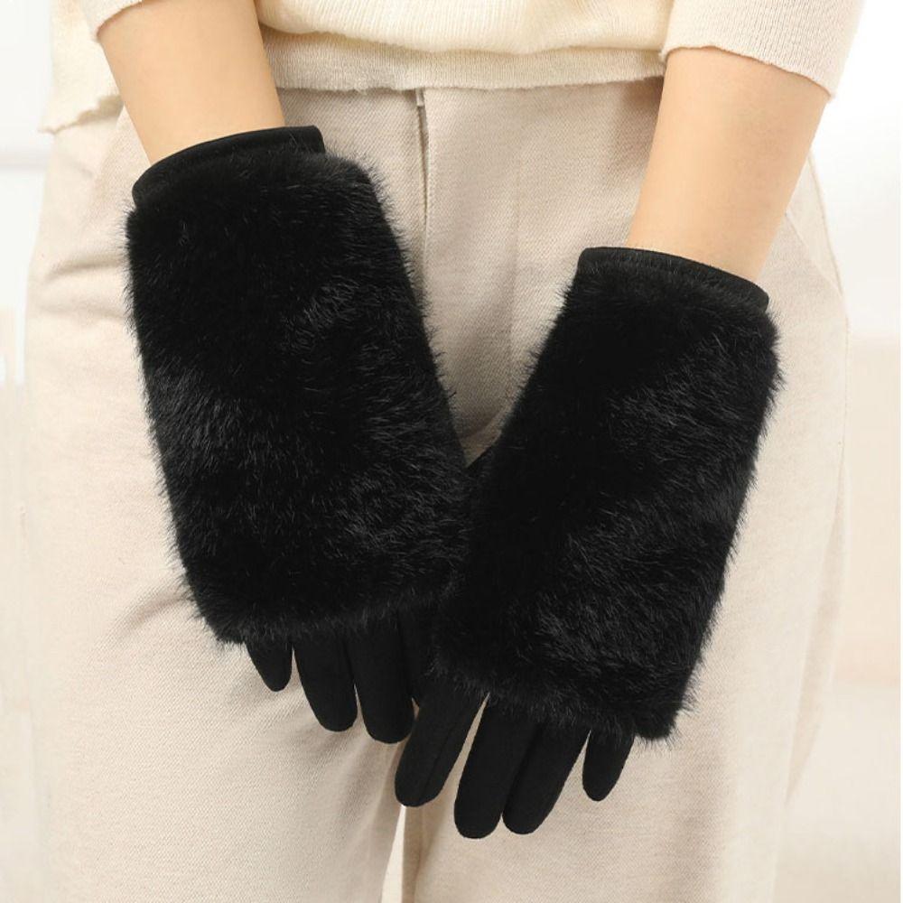 Touchscreen Winterhandschuhe Wildleder Fahrhandschuhe Neue Touchscreen-Handschuhe Outdoor-Sportarten