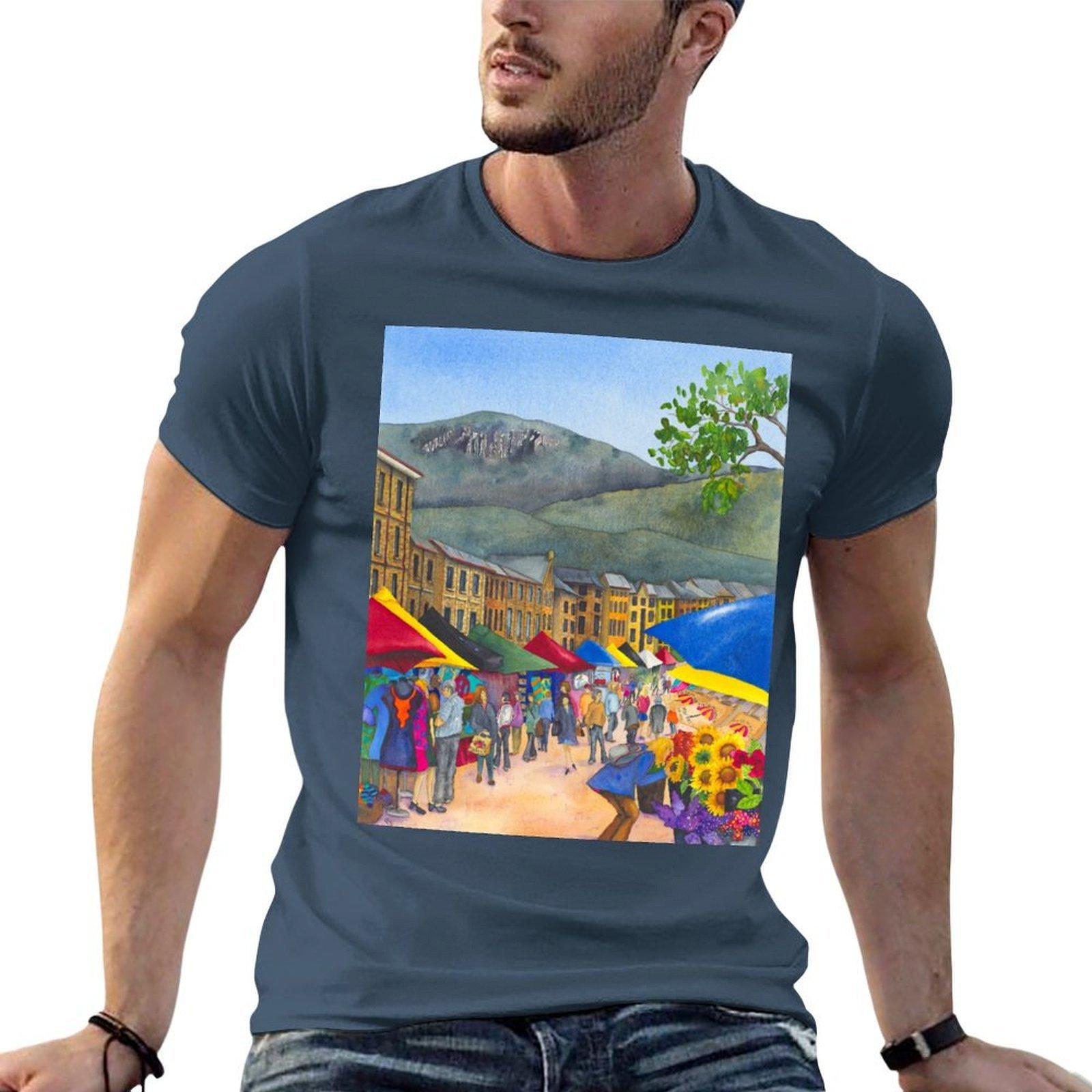 Salaunisexca Saturday Tshirt Classic Print Short Sleeve Shirt S