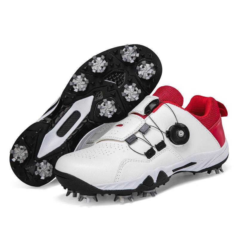 

Spring new rotating button golf shoes non-slip removable sole shoes 36