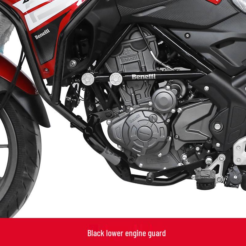 GSADV Crash Bars for Benelli TRK251: Full Coverage, 304 Stainless Steel