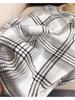Women'S Vintage Plaid Scarf - Geometric Pattern, Warm & Stylish Winter Accessory, Versatile for Casual or Formal Outfits Perfect for Fall and Winter