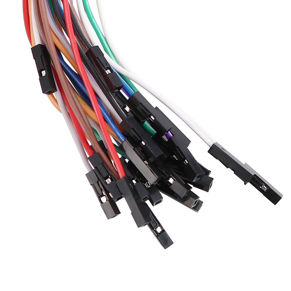 Male To Male Male To Female 20cm 2.54mm DIY Breadboard Dupont Cable Jumper Wire Connector