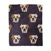 French Bulldog Dog Cute Ultra-Soft Flannel Printed Blanket Velvet Plush Throw Blanket Nap Cover High Quality Home Use Sofa Decor