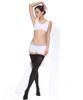 Level 2 Medical Compression Open-Toe Long Leg Sleeves - High Elastic, Slimming, Blood Circulation Support Socks.