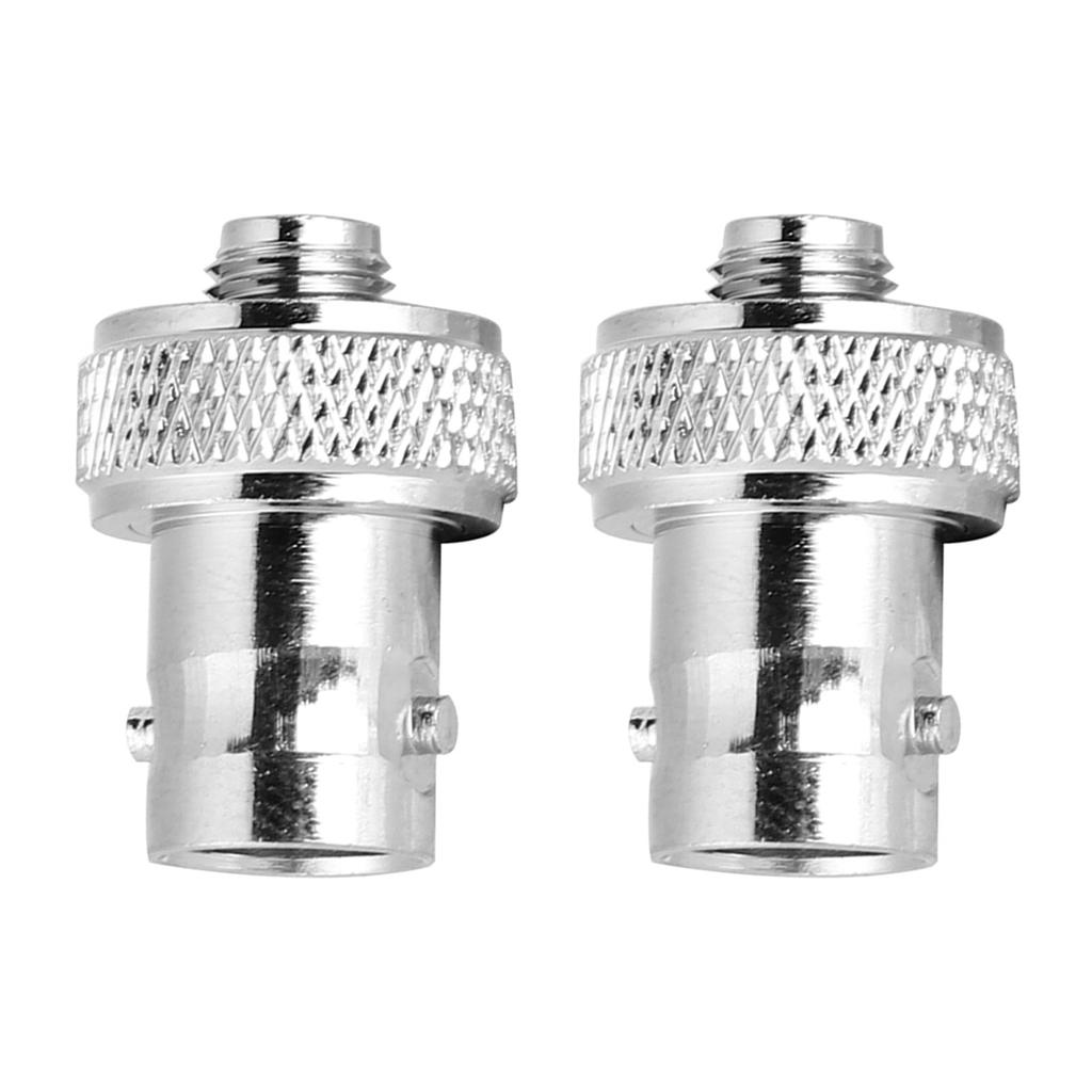 2 Pcs SMA Female To BNC Female Convert Adapter Connector