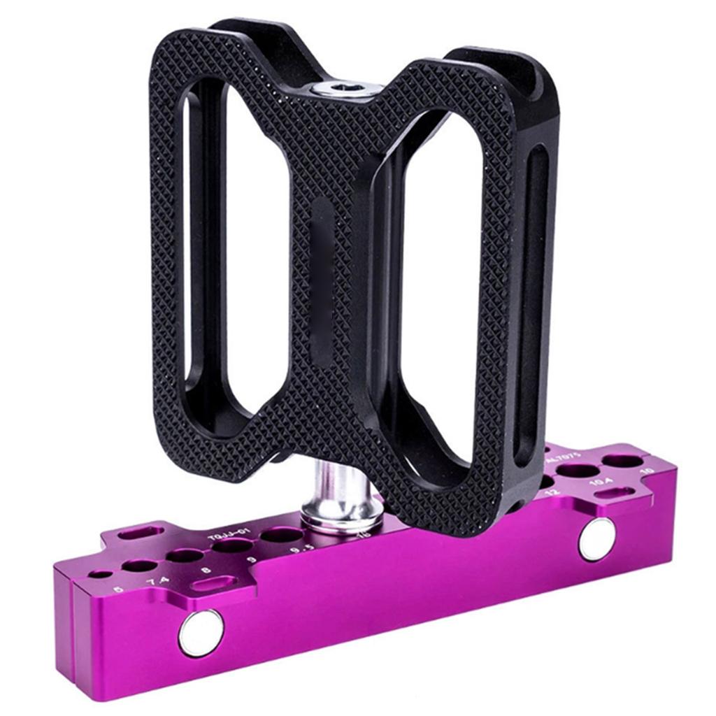1 Pair Bikes Front Fork Hub Clamp Rear Shock Fixtures Vise Jaw Repair Tool Vise Jaw, Aluminium Suspension Vise Soft Jaw