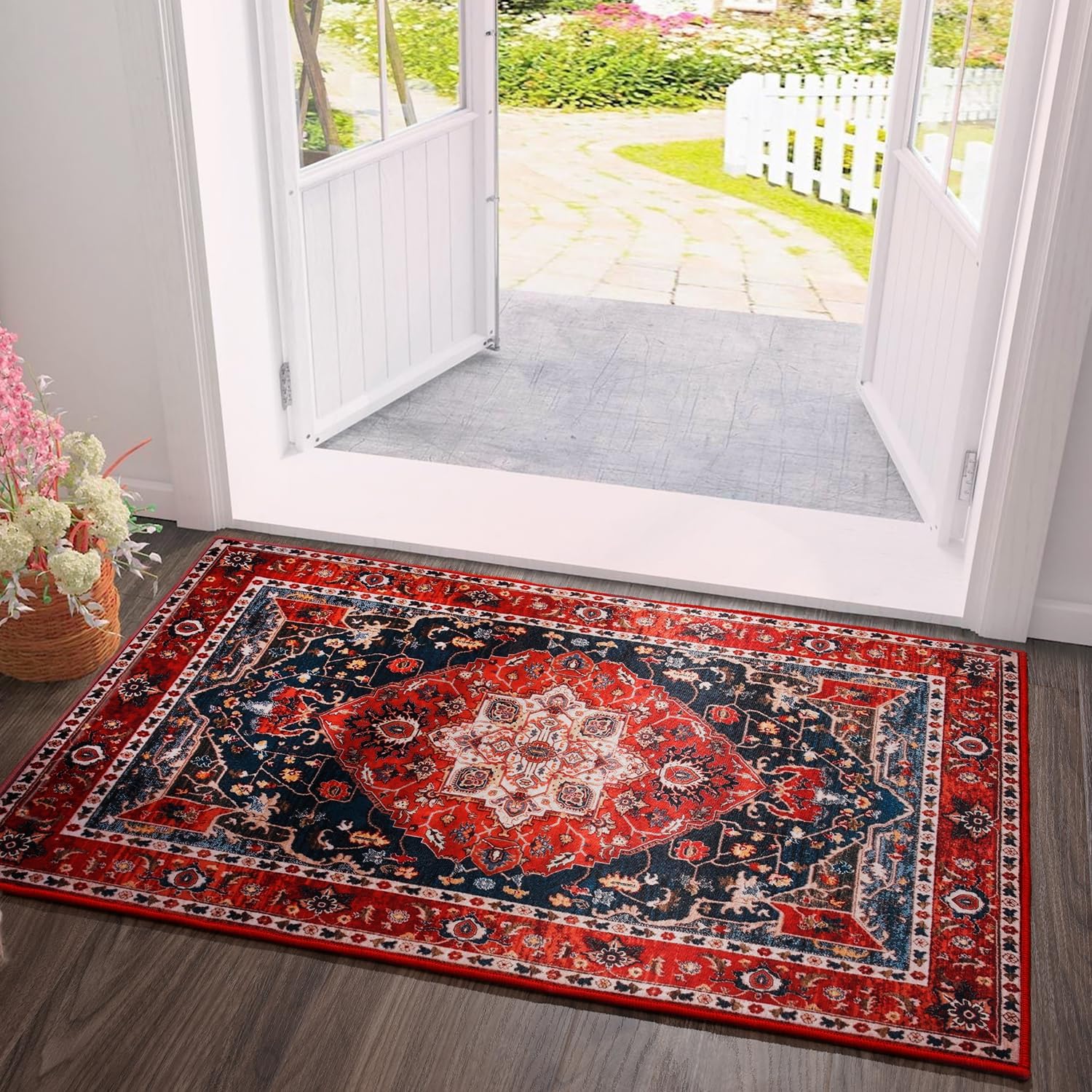 

Non-Slip Entryway Floor Mat – Household Waterproof Door Rug for Kitchen, Living Room or Bedroom – Modern Home Decor Carpet 60*90cm