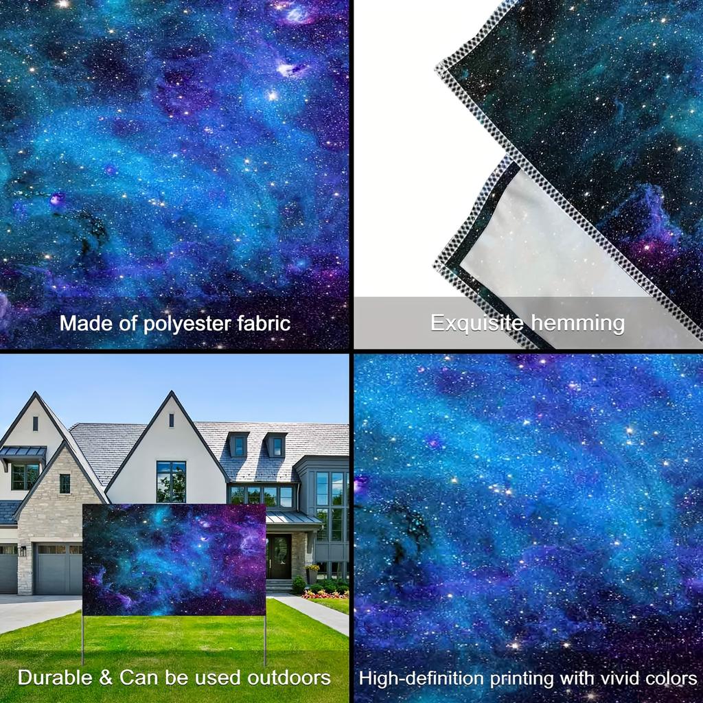 Fundal fotografic Space Starry Galaxy Poliester Cosmic Planet Galactics Party Photo Background Banner Decoratiuni