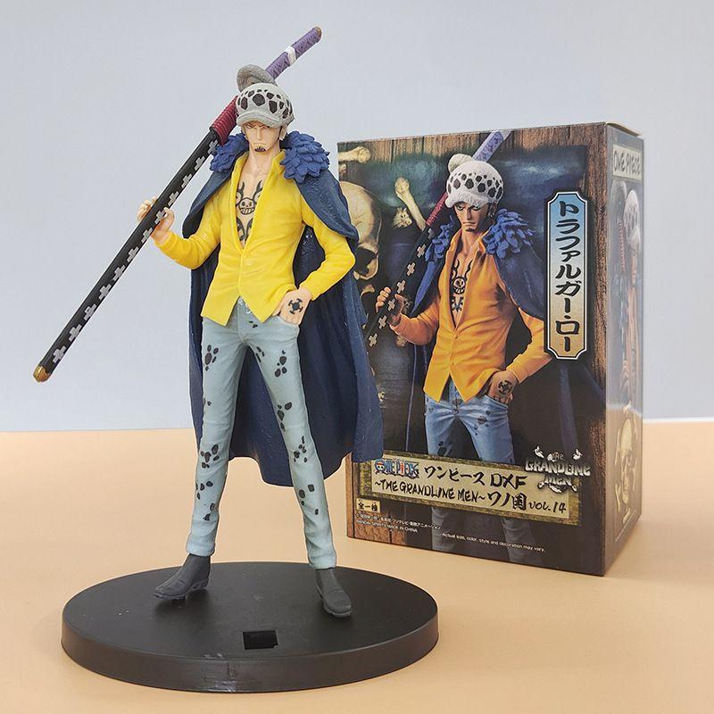 6.69'' One Piece Trafalgar Law Anime Pvc Action Doll Model Toy Gift Decor