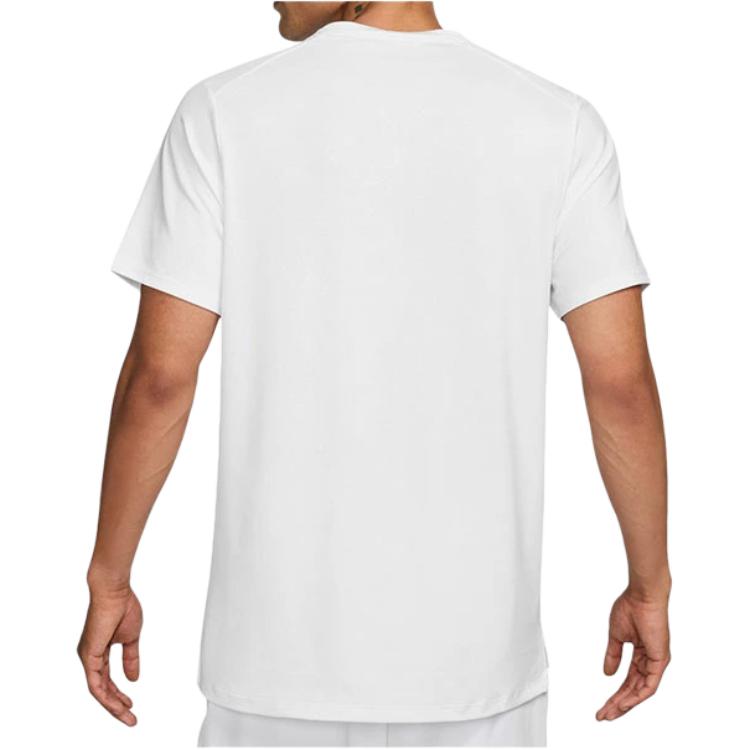 Nike Short Sleeve Logo Round Neck T-Shirt Men Tops White FZ6911-100