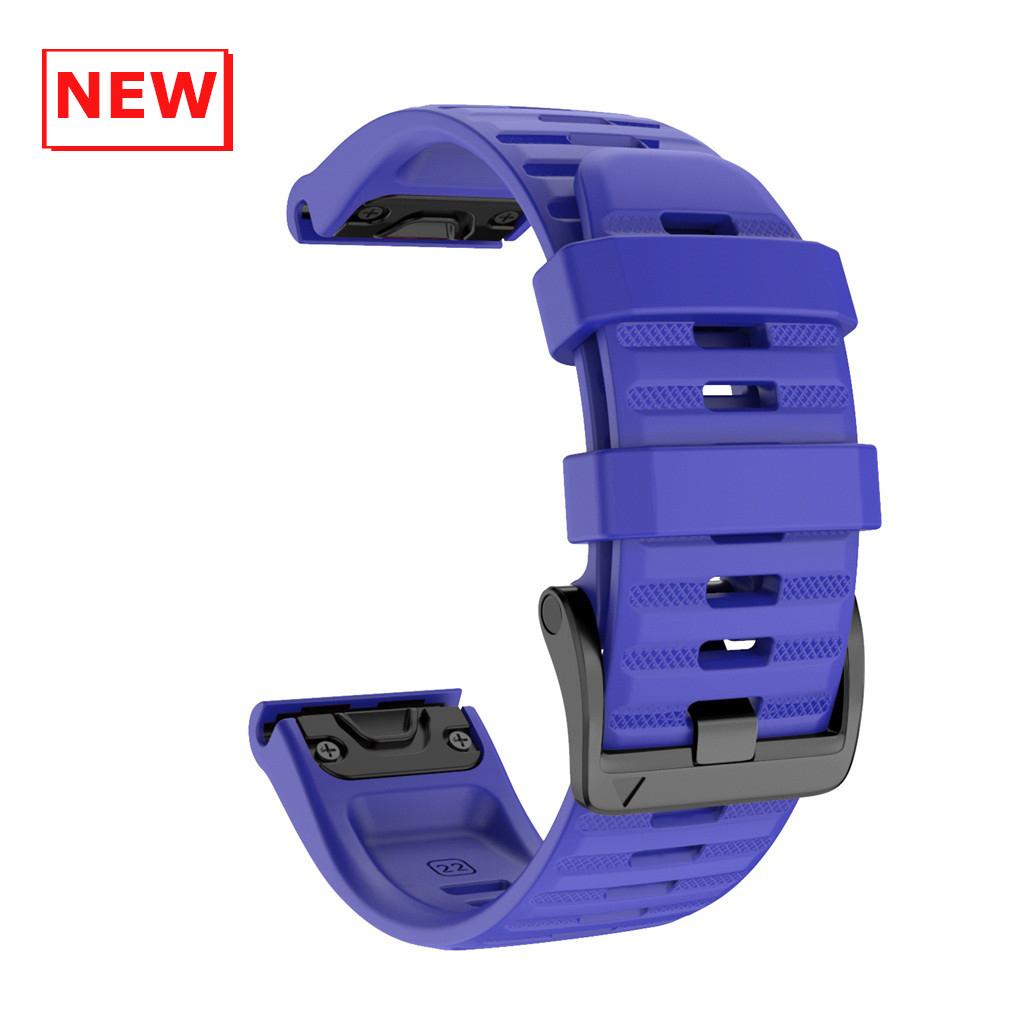 Cinturino in Silicone da 22 mm 26 mm per Garmin Instinct 3 2X Solar Band Fenix E 8 7 7X 6X 6 Pro/Quatix 7 6 5 3/Enduro 3 2 Braccialetto QuickFit
