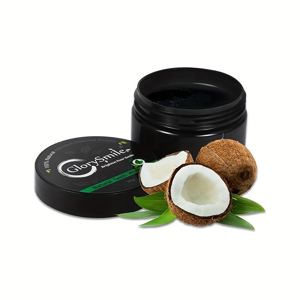 1pc 30g Coconut Activated Carbon Charcoal Teeth Whitening Powder Flavour Natural Organic Oral Hygiene Strong Cleaning Oral Care Tooth Powder