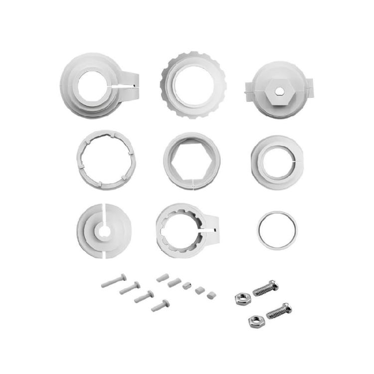 Energy Efficient Radiator Valves Adapter Easy Installation Plastic Texture for Home Office and Commercial Heating Systems
