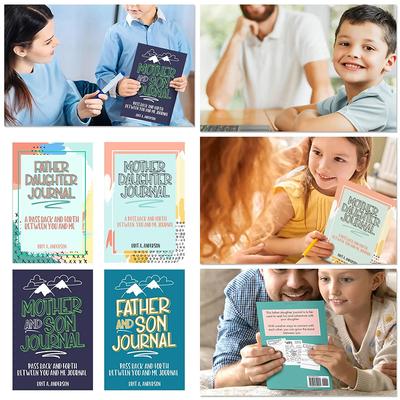 Mom And Son Journal Multipurpose Notebook Kawaii Diary Book Mother And Daughter Journal Birthday Gift Diary