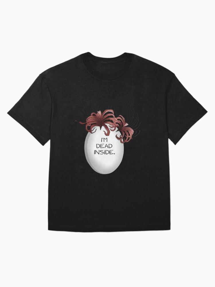Tokyo Ghoul Scribble I Am Dead Inside Oversized Unisex T-Shirt