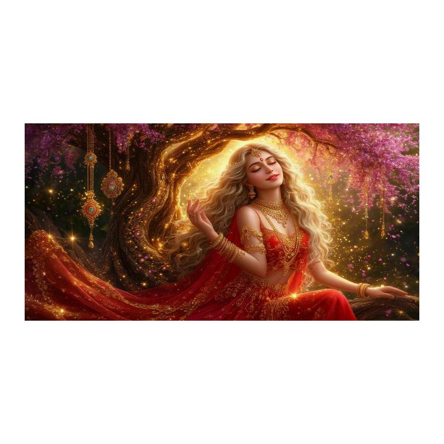 Beautiful Woman Large Size Diamond Painting