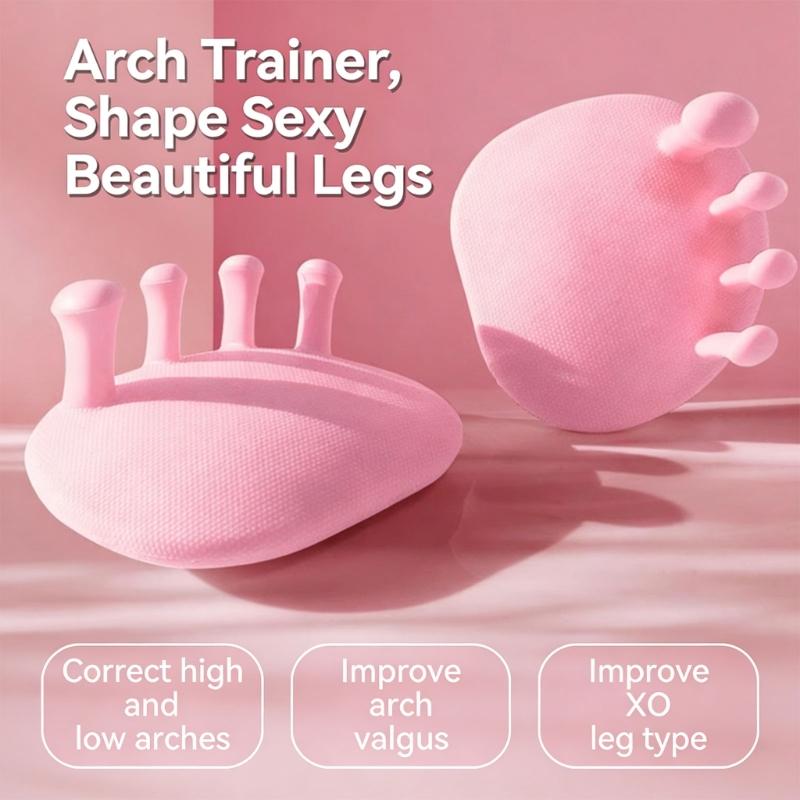 1 Pair Arch Support Trainers For Flat Feet Correction With Soft Materials Antislip Design For Home Office Exercise Use