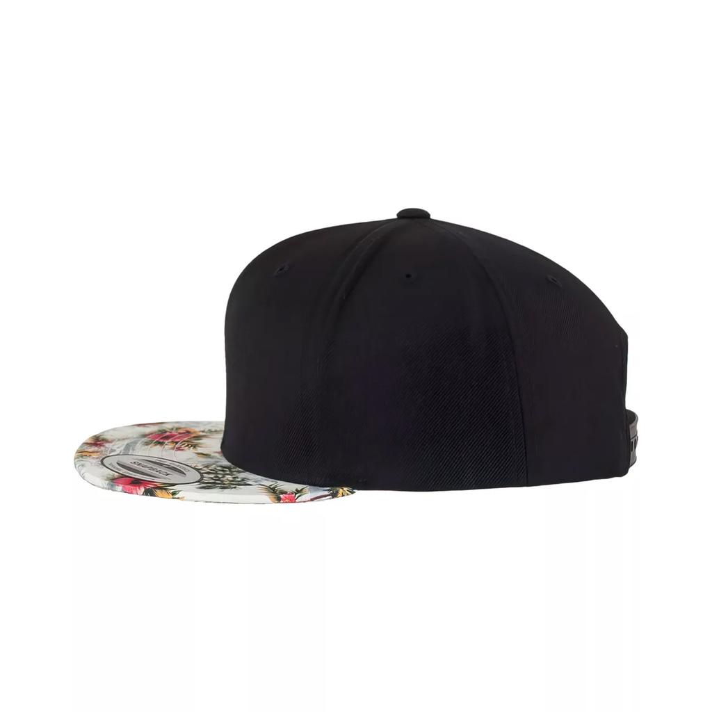 Yupoong Mens Fashion Print Premium Snapback Cap (Pack of 2)