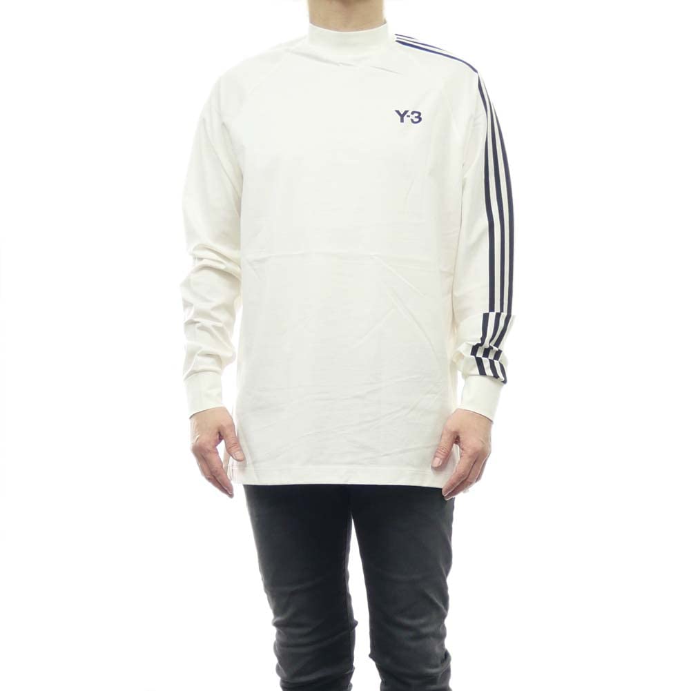 

ADIDAS Mock Neck Long IA1421 3S LS TEE XS [Wisely] Men s T-Shirt / Off-White [Item] білий