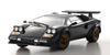 Kyosyo Original Lamborghini Countach Walter Wolf Dark Blue Finished Product 1/18