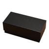 Leather Sunglasses Case Set: Large V-Shaped Glasses Case with Top and Bottom Lids, Four-Piece Packaging Box for Sunglasses