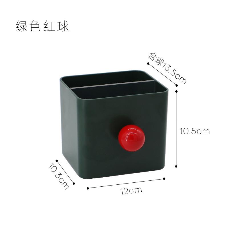 Memphis Stil Büro Schreibwaren Stifthalter Büro Student Schreibtisch Ölgemälde Pinsel Schreibwaren Aufbewahrung Organisation Stifthalter