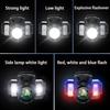 LED Sensor Headlamp Camping Search Light Head Flashlight Rechargeable Powerful Head Lamp Front Lanterns Headlights 5 Modes